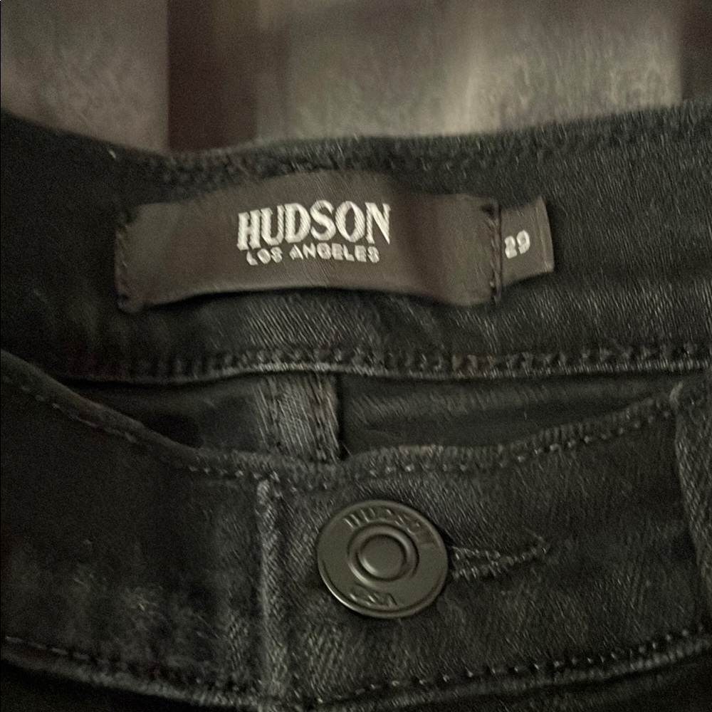 Hudson Black Jeans - Picture 2 of 6